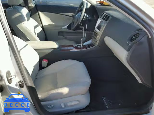 2007 LEXUS IS 250 JTHBK262075046222 image 4