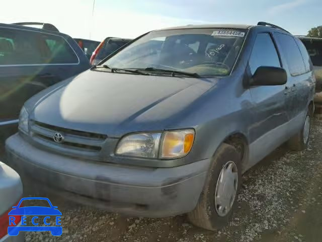 1999 TOYOTA SIENNA LE/ 4T3ZF13C1XU156555 image 1