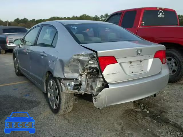 2006 HONDA CIVIC LX 1HGFA16596L151010 image 2