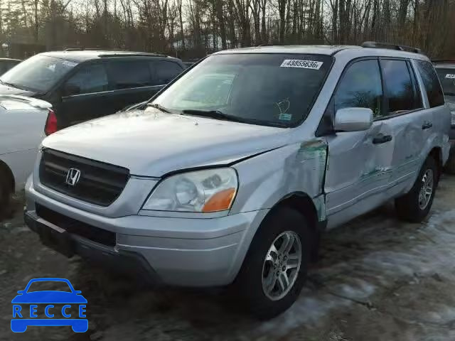 2004 HONDA PILOT EXL 2HKYF18684H507690 image 1