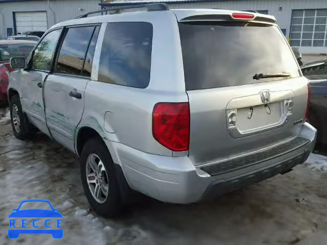 2004 HONDA PILOT EXL 2HKYF18684H507690 image 2