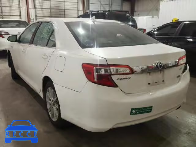 2012 TOYOTA CAMRY HYBR 4T1BD1FK1CU031648 image 2
