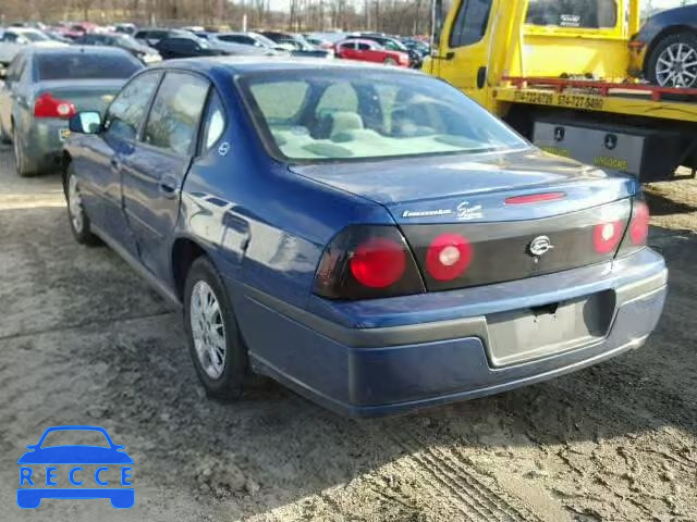 2005 CHEVROLET IMPALA 2G1WF52E959250955 image 2