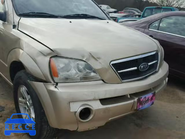 2003 KIA SORENTO EX KNDJD733035051979 image 8