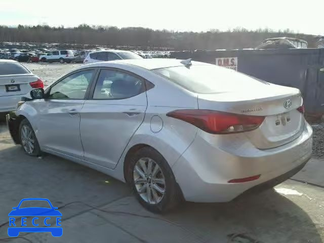 2016 HYUNDAI ELANTRA SE 5NPDH4AE2GH722479 image 2