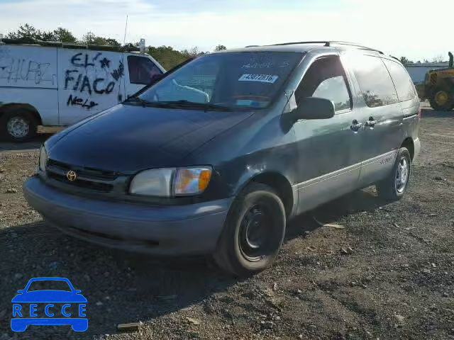 1998 TOYOTA SIENNA LE/ 4T3ZF13C6WU078949 зображення 1