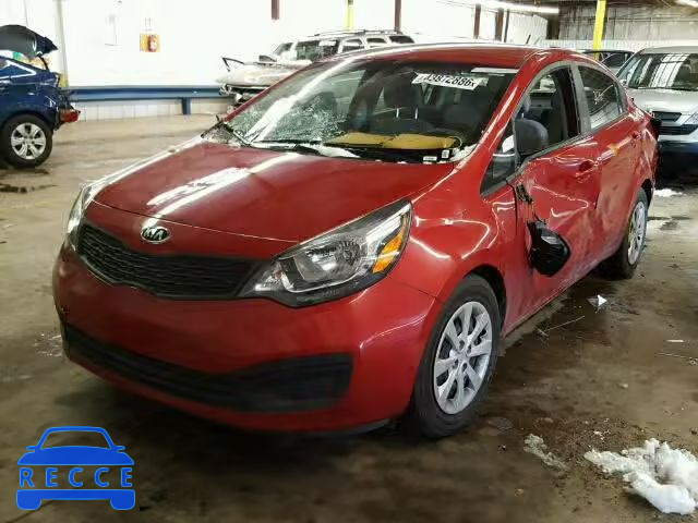2015 KIA RIO LX KNADM4A31F6460969 image 1