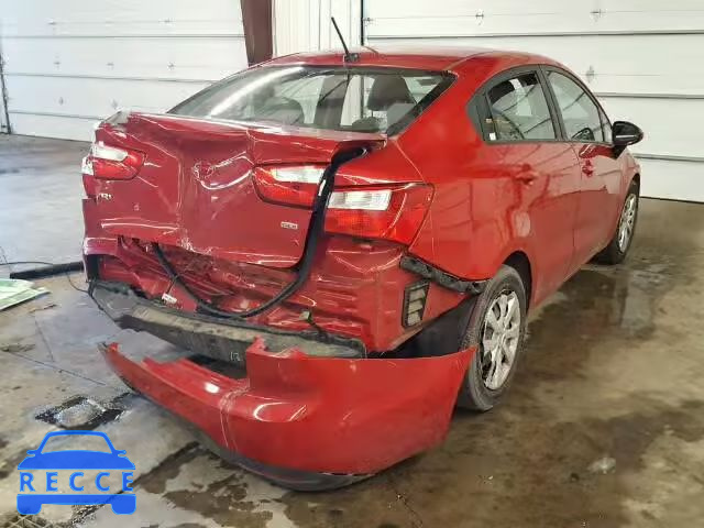 2015 KIA RIO LX KNADM4A31F6460969 зображення 3