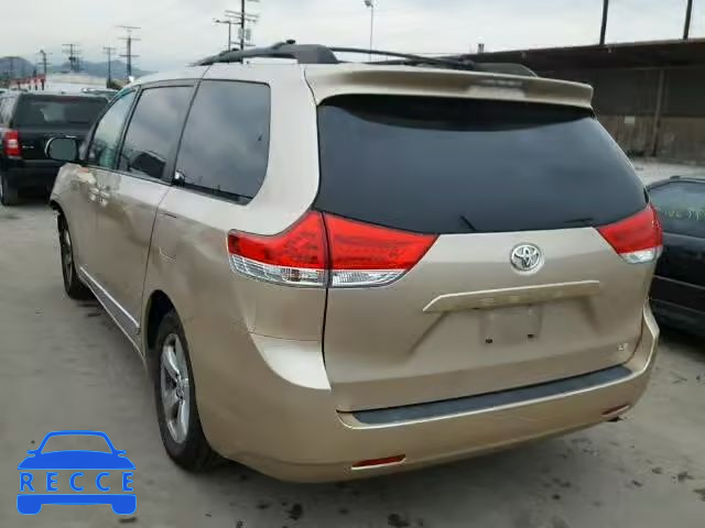 2013 TOYOTA SIENNA LE 5TDKK3DC4DS363963 image 2