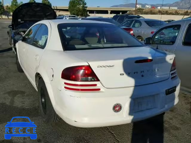 2002 DODGE STRATUS SE 1B3EL46R12N253250 зображення 2