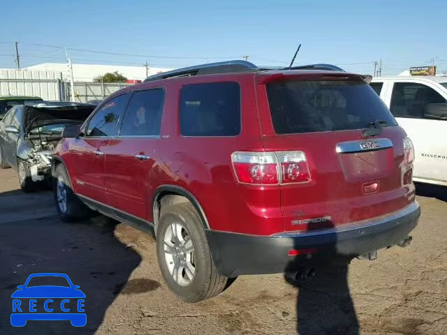 2008 GMC ACADIA SLT 1GKEV237X8J110172 image 2