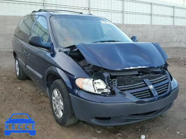 2006 DODGE CARAVAN SE 1D4GP25R86B509928 зображення 0