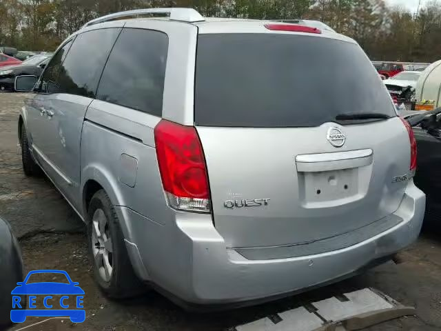 2007 NISSAN QUEST S/SE 5N1BV28U07N130298 image 2