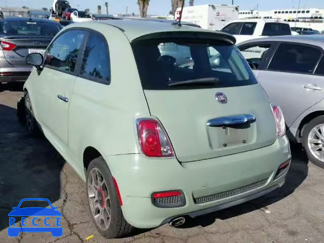 2012 FIAT 500 SPORT 3C3CFFBR3CT308575 зображення 2