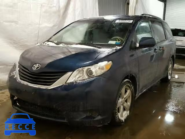 2011 TOYOTA SIENNA LE 5TDKK3DC0BS098407 image 1