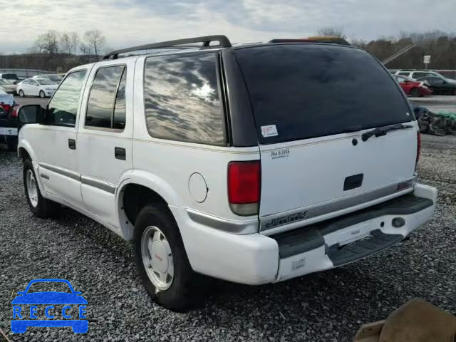 1999 GMC JIMMY 1GKCS13W3X2502615 image 2