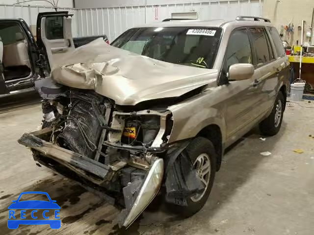 2005 HONDA PILOT EXL 5FNYF18585B040598 image 1