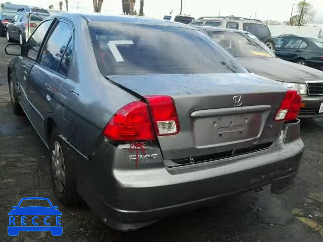 2005 HONDA CIVIC DX V 2HGES16395H600205 зображення 2