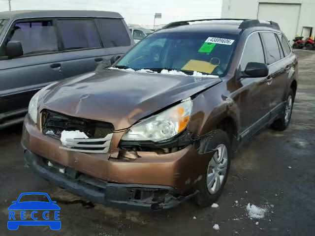 2011 SUBARU OUTBACK 2. 4S4BRBAC5B3330765 image 1