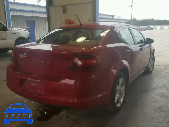 2012 DODGE AVENGER SX 1C3CDZCB8CN112429 зображення 3