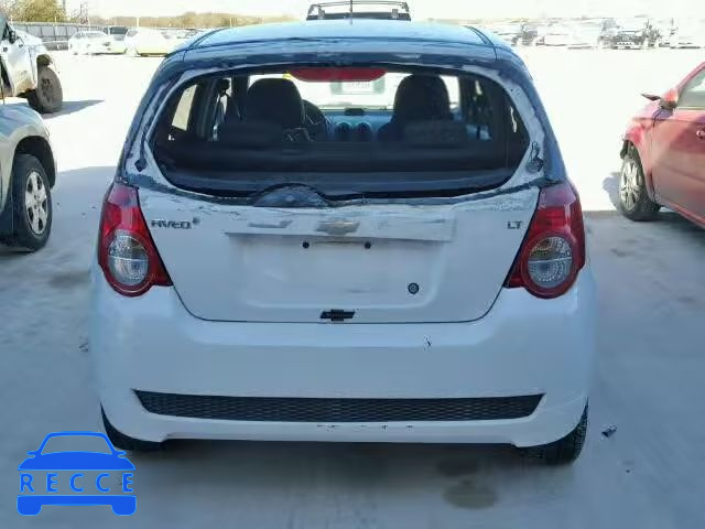 2009 CHEVROLET AVEO LS/LT KL1TD66E29B653123 image 8