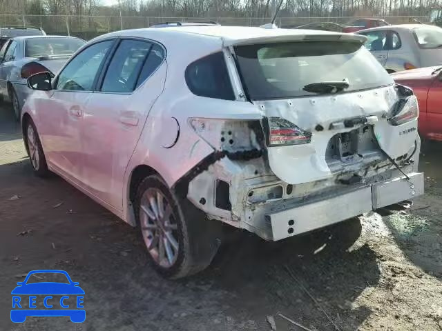 2012 LEXUS CT200H JTHKD5BH4C2056026 Bild 2