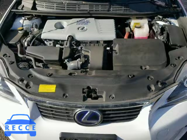 2012 LEXUS CT200H JTHKD5BH4C2056026 image 6