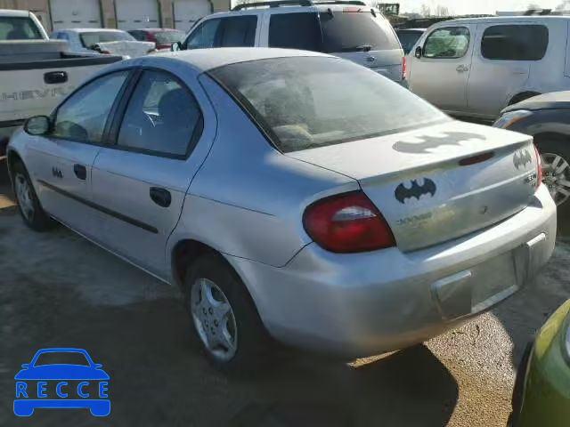 2003 DODGE NEON SE 1B3ES26C83D239257 image 2