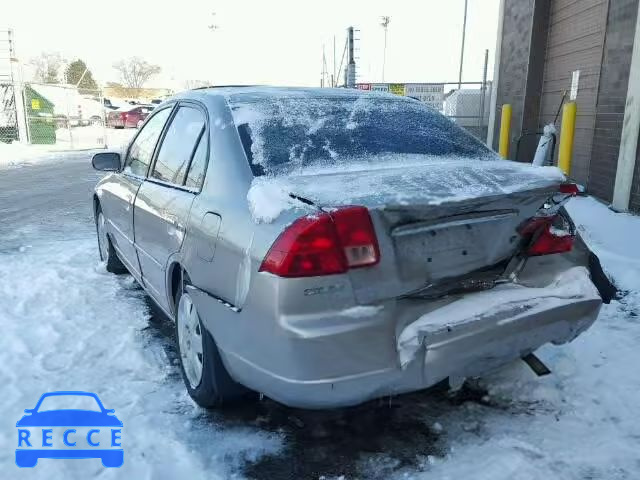 2001 HONDA CIVIC EX 2HGES267X1H552331 image 2