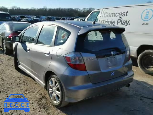 2009 HONDA FIT SPORT JHMGE88609S063073 image 2