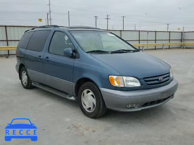 2002 TOYOTA SIENNA LE/ 4T3ZF13C72U445013 зображення 0