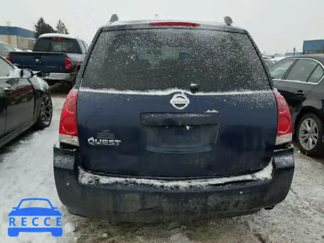 2005 NISSAN QUEST S/SE 5N1BV28U25N100149 Bild 9