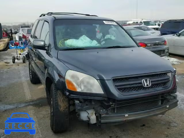 2004 HONDA PILOT EXL 2HKYF18584H511228 image 0