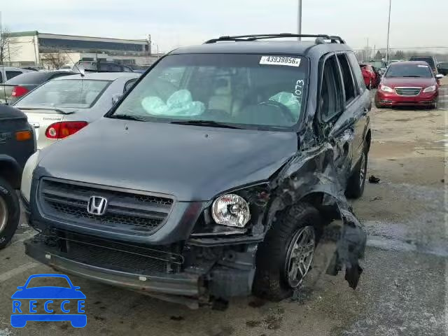 2004 HONDA PILOT EXL 2HKYF18584H511228 image 1