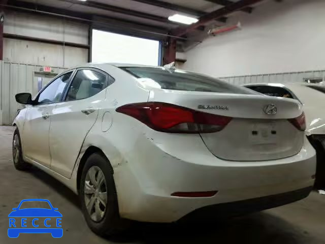 2016 HYUNDAI ELANTRA SE 5NPDH4AE3GH759962 зображення 2