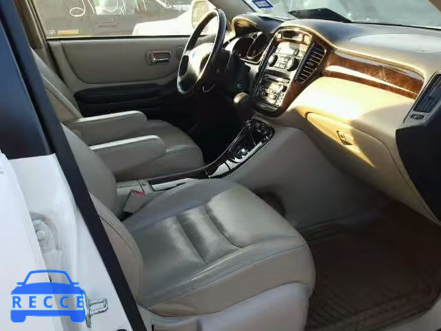 2002 TOYOTA HIGHLANDER JTEGF21A520042324 image 4