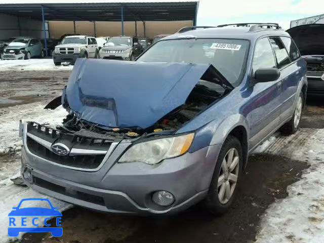 2008 SUBARU OUTBACK 2. 4S4BP61C487301935 Bild 1