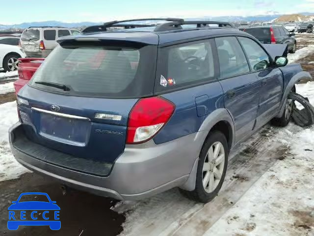 2008 SUBARU OUTBACK 2. 4S4BP61C487301935 зображення 3