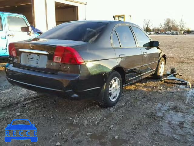 2002 HONDA CIVIC LX 1HGES16582L080420 image 3