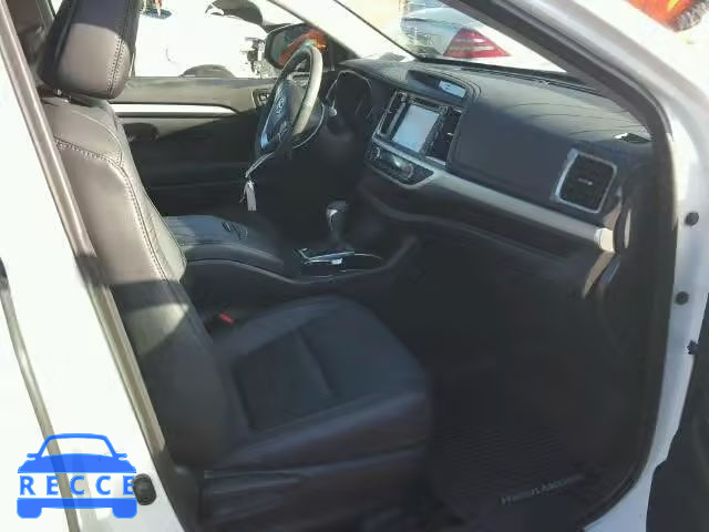 2016 TOYOTA HIGHLANDER 5TDJKRFH6GS346948 зображення 4