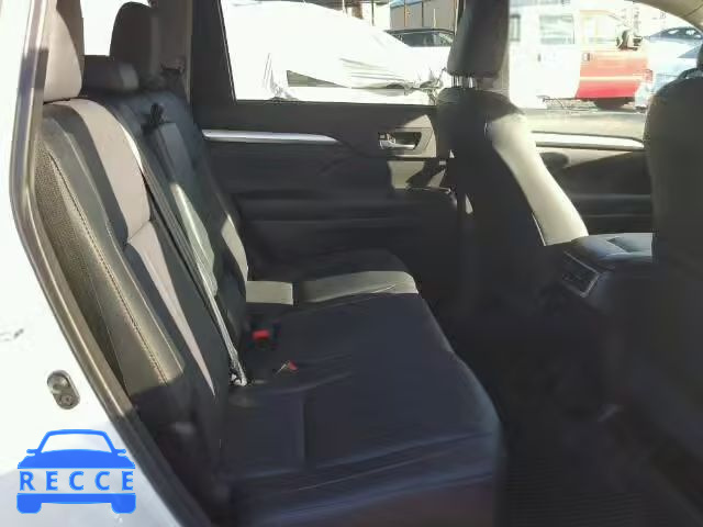 2016 TOYOTA HIGHLANDER 5TDJKRFH6GS346948 зображення 5
