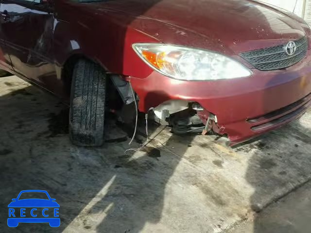 2002 TOYOTA CAMRY LE/X 4T1BE30K82U016645 image 9