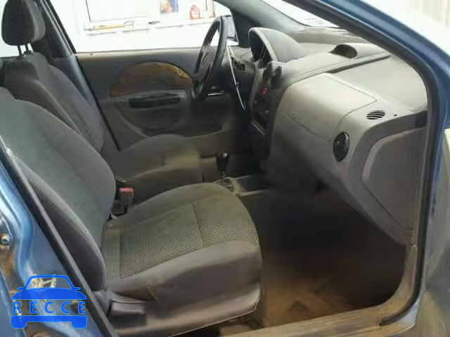 2004 CHEVROLET AVEO LS KL1TJ626X4B150021 image 4