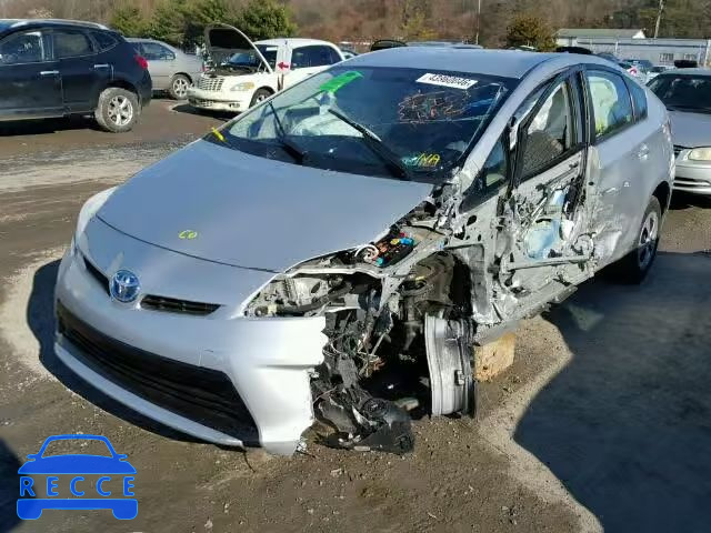 2013 TOYOTA PRIUS JTDKN3DU1D5568100 зображення 1