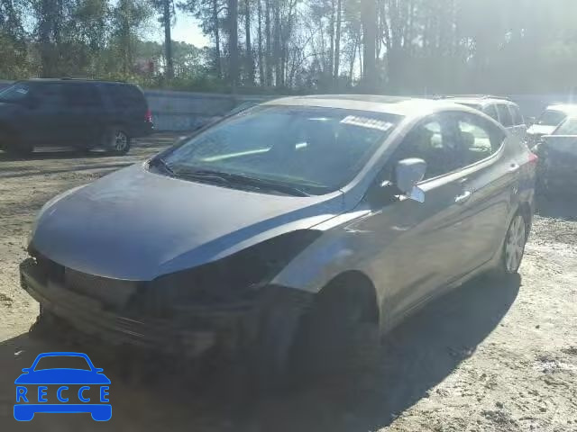 2012 HYUNDAI ELANTRA GL KMHDH4AE9CU458365 image 1