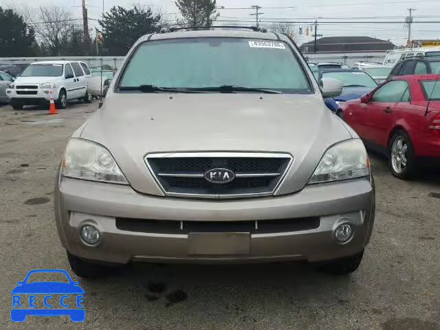 2004 KIA SORENTO EX KNDJC733945280942 image 9