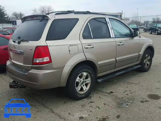 2004 KIA SORENTO EX KNDJC733945280942 image 3