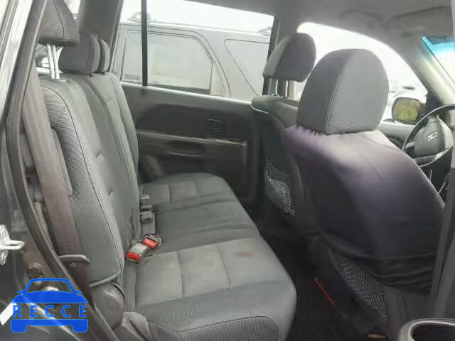 2006 HONDA PILOT LX 2HKYF18176H563207 зображення 5