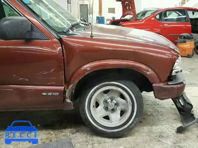 1998 CHEVROLET S10 1GCCS1447WK205032 зображення 9