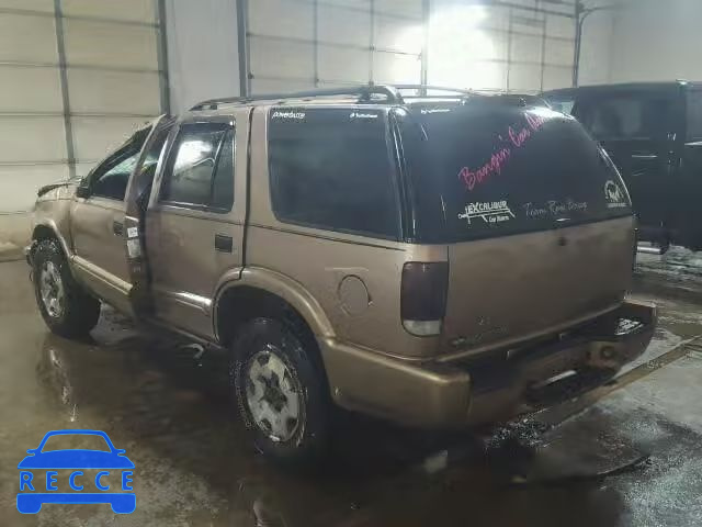 2003 CHEVROLET BLAZER 1GNDT13X13K114340 image 2